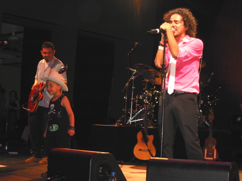 Legendary Mexican rock band Cafe Tacuba rocked the Prospect Park Bandshell in the 2003 edition of Celebrate Brooklyn! (Photo by SPM. All rights reserved.)