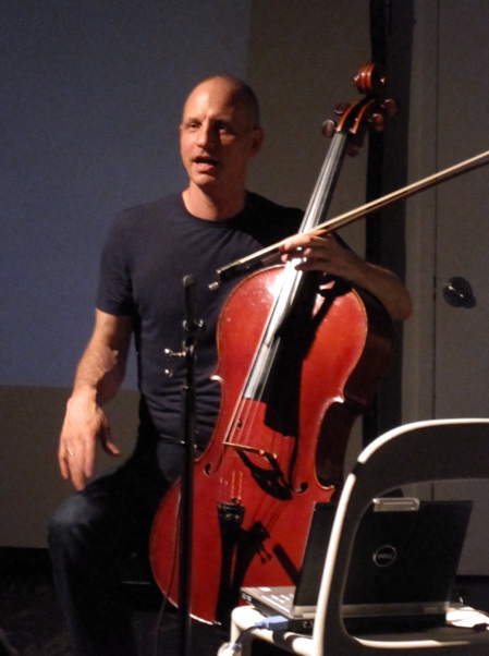 Erik Friedlander at The Stone in New York City on June 14, 2009