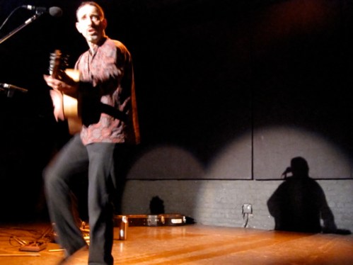 Jonathan's shadow dances too.