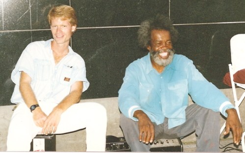 Adam Gussow and Sterling "Mr. Satan" Magee