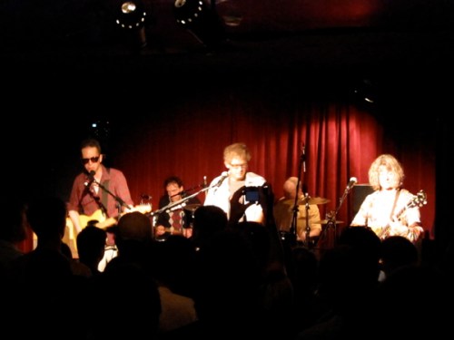 Sold out: Maxwell's music room was packed.