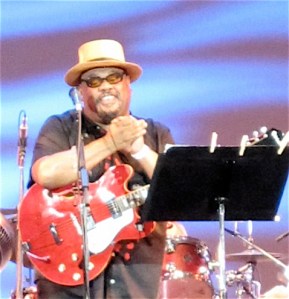 Stew was in a great mood.