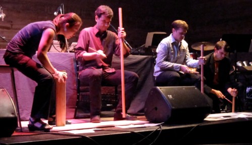 Line C3 performs Speak Softly by David T. Little.