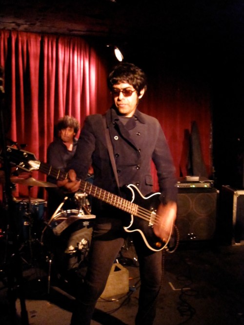 Zeros bass player Hector Penalosa and drummer Baba Chenelle.