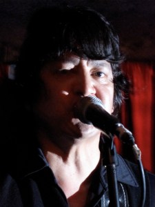 Javier Escovedo onstage at Maxwell's.