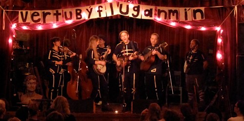 M Shanghai String Band at the Jalopy Theater in Red Hook, Brooklyn, on Oct. 30, 2009
