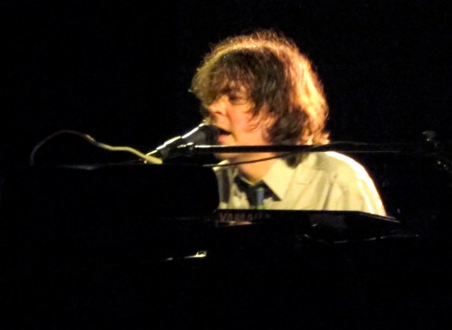 Jon Brion on piano.