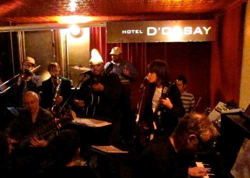 Stew, Heidi and an incarnation of The Negro Problem at Barbés in 2011. (Photo © 2011, Steven P. Marsh)