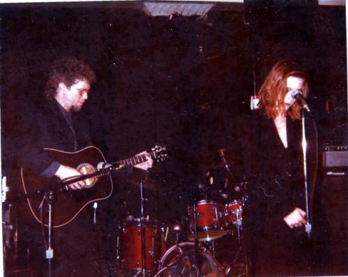Sam Phillips recently posted on her Facebook page this picture of her performing at Maxwell's in 1988 with singer-songwriter Mark Heard on guitar. 