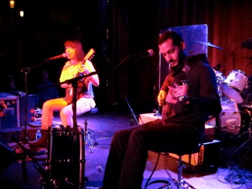 Buke and Gase opening for Mission of Burma at The Bell House, Gowanus, Brooklyn, on Jan 29, 2011. (Photo © 2011, Steven P. Marsh)