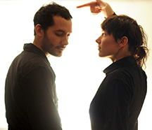 Buke and Gase are coming to The Spiegeltent at Bard College.