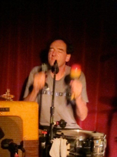 Dave Weckerman shakes some action on Night 1.