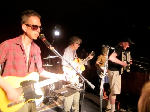 John Baumgartner, of Speed the Plough and The Trypes, and brother-in-law of Stan Demeski, joins The Feelies on accordion.