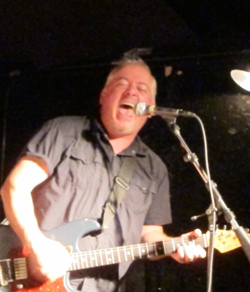 Jon Langford kicks out the jams at Maxwell's. (Photo © 2013, Steven P. Marsh)