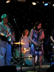 Ed Seifert, John Demeski and Toni (Paruta) Baumgartner of Speed the Plough. (Photo © 2013, Steven P. Marsh)