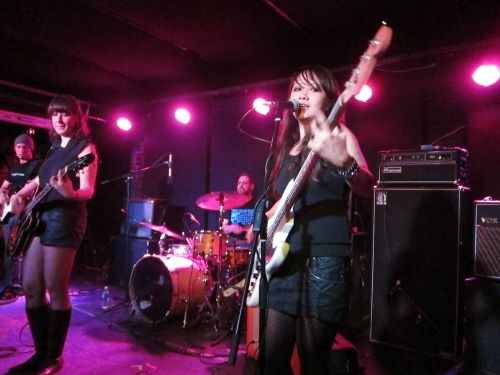 Brooklyn's Party Lights did a spirited job of opening for Holly Golightly & The Brokeoffs.