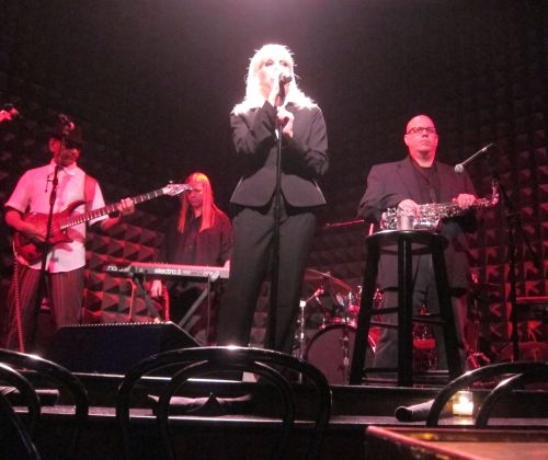 Tammy Fay Starlite and band at Joe's Pub.  (Photo © 2014 Steven P. Marsh/willyoumissme.com)