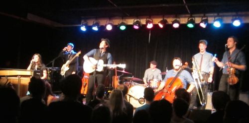 The Family Crest opening for Mother Falcon at Brooklyn's Littlefield on Tuesday, June 24, 2014. (Photo © 2014, Steven P, Marsh/willyoumissme.com)