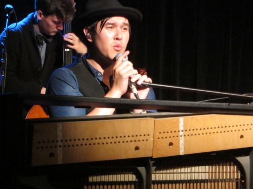 Liam McCormick of The Family Crest at Brooklyn's Littlefield on Tuesday, June 24, 2014. (Photo © 2014, Steven P, Marsh/willyoumissme.com)