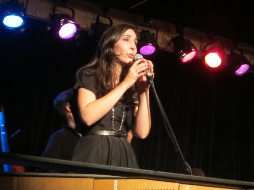 Laura Bergman oLaura Bergman of The Family Crest at Brooklyn's Littlefield on Tuesday, June 24, 2014. (Photo © 2014, Steven P. Marsh/willyoumissme.com)f The Family Crest at Brooklyn's Littlefield on Tuesday, June 24, 2014. (Photo © 2014, Steven P, Marsh/willyoumissme.com)