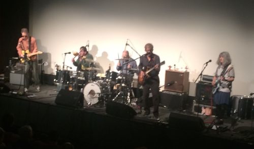 The Feelies onstage at the Jacob Burns Film Center in Pleasantville, N.Y., on Sunday, June 1, 2014.