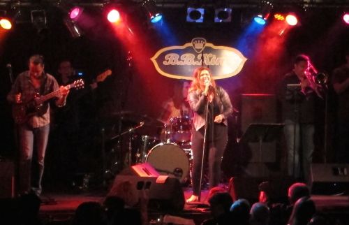 Mary Bridget Davies does Janis Joplin and a whole lot more at B.B. King's Blues Club in Manhattan. (© 2014 Steven P. Marsh/willyoumissme.com)