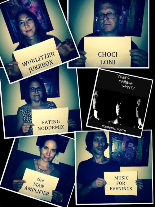 Different singers will tackle the Young Marble Giants catalog. Here's a montage of a few of the vocal assignments posted on the event's Facebook page.