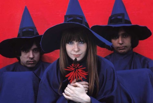Os Mutantes 1968: Arnaldo Baptista, Rita Lee, and Sérgio Dias Baptista.