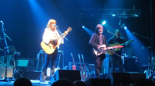 Teresa Williams and Larry Campbell at The Capitol Theatre, Port Chester, New York. (© 2015, Steven P. Marsh/willyoumissme.com)