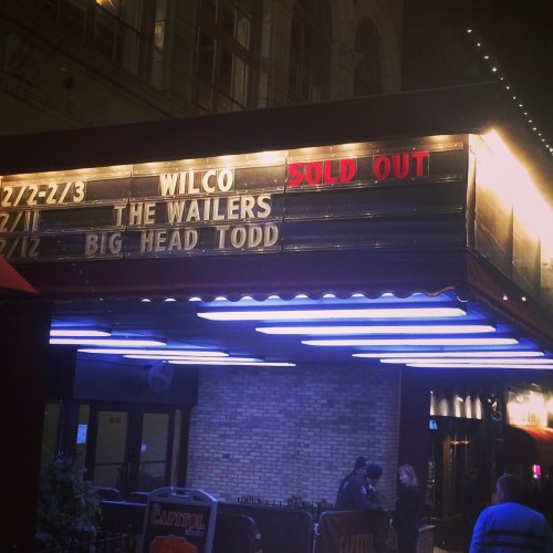The Capitol Theatre marquee (© 2016, Steven P. Marsh/willyoumissme.com)