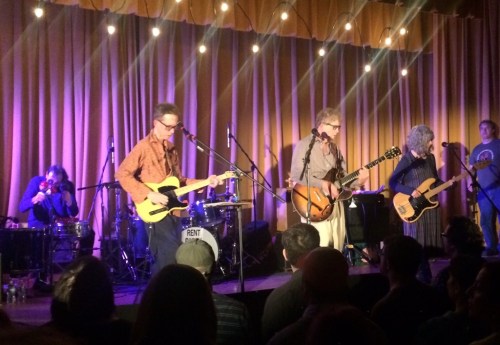 The Feelies celebrate their 40th anniversary at The Woodland in Maplewood, New Jersey. (Copyright 2016, Steven P. Marsh/www.willyoumissme.com)